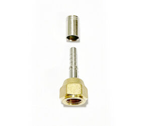 Écrou tournant pour flexibles capillaires CF-201 diamètre 5,0mm